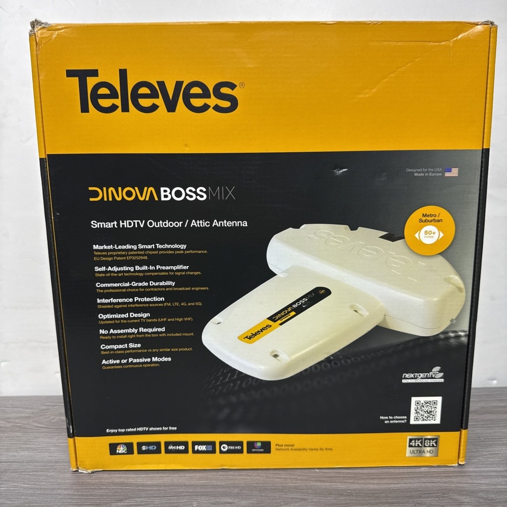 Televes Dinova Boss Mix Smart HDTV Outdoor / Attic Antenna Full HD 1080P